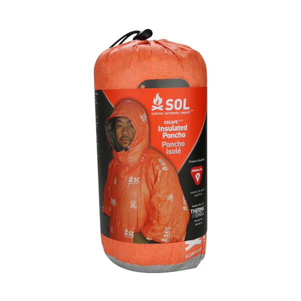 SOL(エスオーエル) エスケープインスレーテッドポンチョ 14019 エマージェンシーシート