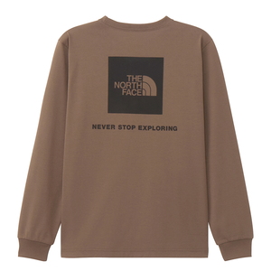 THE NORTH FACE(ザ・ノース・フェイス) ロングスリーブバックスクエアロゴティー ウィメンズ L スモーキーブラウン(SK)(25春夏) NTW32442 THE NORTH FACE(ザ・ノース・フェイス) ロングスリーブバックスクエアロゴティー ウィメンズ L スモーキーブラウン(SK)(25春夏) NTW32442