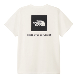 THE NORTH FACE(ザ・ノース・フェイス) ショートスリーブバックスクエアロゴティー ウィメンズ M ホワイト2(W2)(25春夏) NTW32447 THE NORTH FACE(ザ・ノース・フェイス) ショートスリーブバックスクエアロゴティー ウィメンズ M ホワイト2(W2)(25春夏) NTW32447