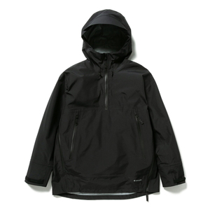 【送料無料】スノーピーク(snow peak) GORE-TEX Rain Pullover M BLACK(25春夏) JK-25SU00203019 【送料無料】スノーピーク(snow peak) GORE-TEX Rain Pullover M BLACK(25春夏) JK-25SU00203019