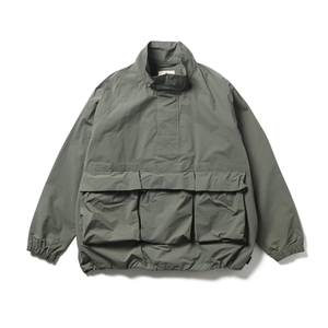 【送料無料】スノーピーク(snow peak) Nylon Tussah Anorak L LIGHT OLIVE(25春夏) JK-25SU00904065 【送料無料】スノーピーク(snow peak) Nylon Tussah Anorak L LIGHT OLIVE(25春夏) JK-25SU00904065