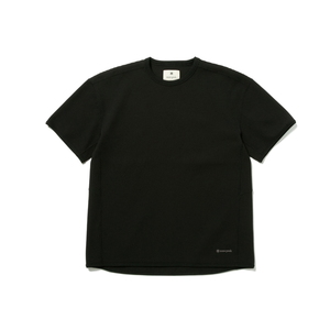 【送料無料】スノーピーク(snow peak) ドライ ワッフル Tシャツ M BLACK(25春夏) TS-25SU00403019 【送料無料】スノーピーク(snow peak) ドライ ワッフル Tシャツ M BLACK(25春夏) TS-25SU00403019