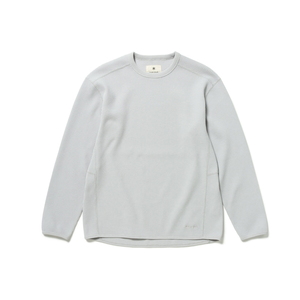 【送料無料】スノーピーク(snow peak) ドライ ワッフル ロングスリーブ Tシャツ L LIGHT GREY(25春夏) SW-25SU01004011 【送料無料】スノーピーク(snow peak) ドライ ワッフル ロングスリーブ Tシャツ L LIGHT GREY(25春夏) SW-25SU01004011