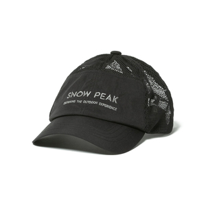 スノーピーク(snow peak) Six Panels Mesh Cap 1 BLACK(25春夏) AC-25SU02011019 スノーピーク(snow peak) Six Panels Mesh Cap 1 BLACK(25春夏) AC-25SU02011019