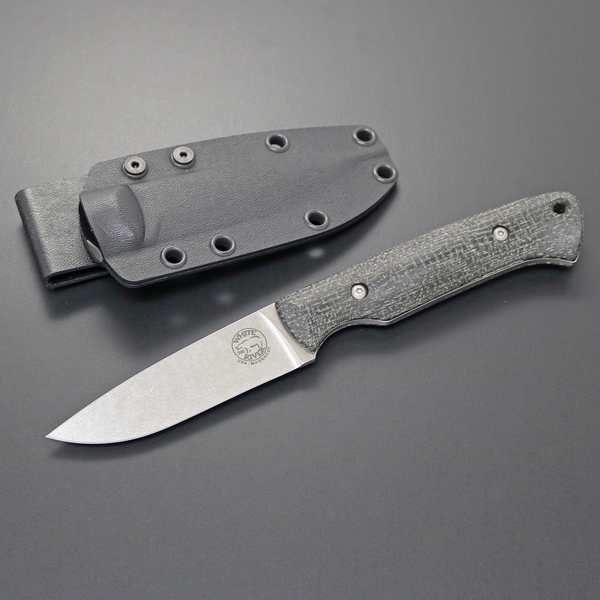 WHITE RIVER(ホワイトリバー) 【正規品】ハンター マグナカット鋼 バーラップ マイカルタ ハンドル WRHNT-BBL-MAG シースナイフ