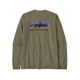 パタゴニア(patagonia) ロングスリーブ ホーム ウォーター トラウト レスポンシビリティー メンズ 37574 長袖Tシャツ(メンズ)