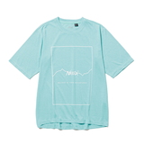 ナンガ(NANGA) DRY MIX FRAME LOGO TEE N0004428 半袖Tシャツ(メンズ)