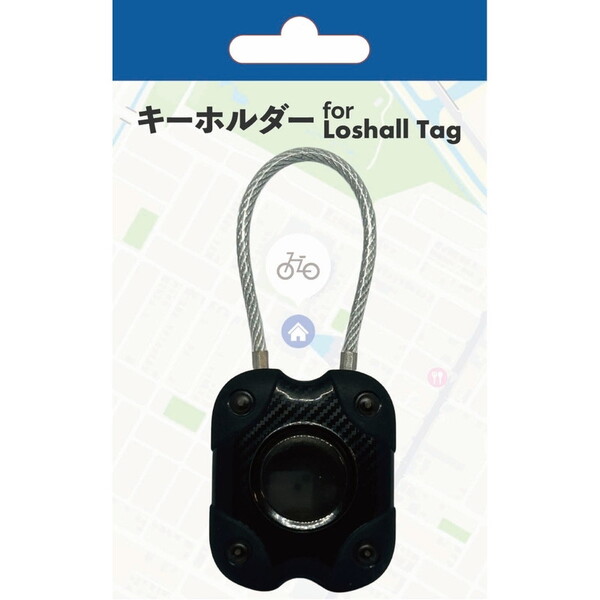 e-cosmo(イーコスモ) 防水キーホルダー HEX TGKH/ネジ固定BOX ローシャルタグ用 YF-1313 サイクル小物