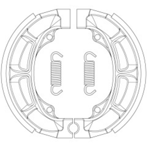 エヌティービー(NTB) A6-BS47A ブレーキシュー SUZUKI A6-BS47A アクセサリー