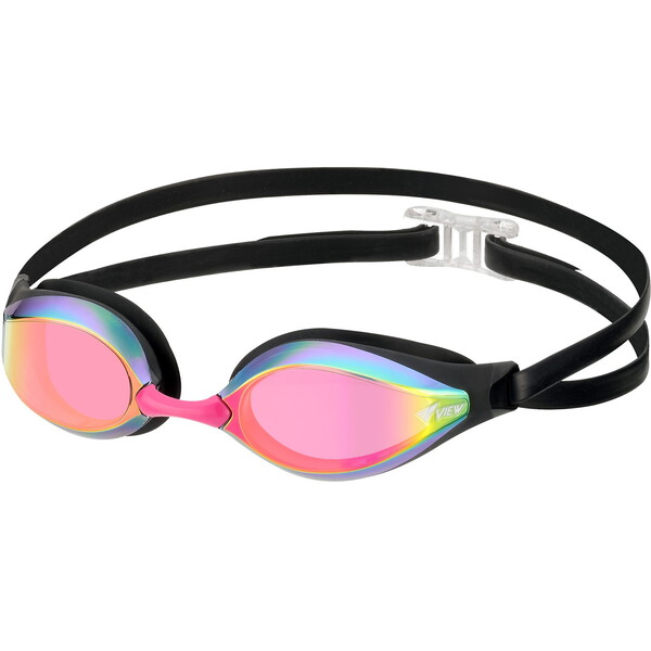 VIEW(ビュー) クッション付きレーシングゴーグル AILE ミラータイプ V240SAM ビーチ･プール用品