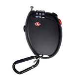 ハイマウント(HIGHMOUNT) TSAケーブルロックミニ 23072 セキュリティグッズ