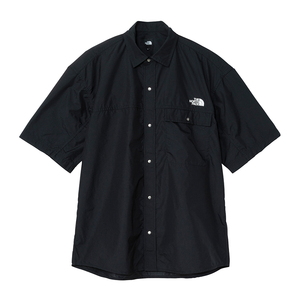【送料無料】THE NORTH FACE(ザ・ノース・フェイス) ショートスリーブヌプシシャツ メンズ M ブラック(K)(25春夏) NR22552 【送料無料】THE NORTH FACE(ザ・ノース・フェイス) ショートスリーブヌプシシャツ メンズ M ブラック(K)(25春夏) NR22552