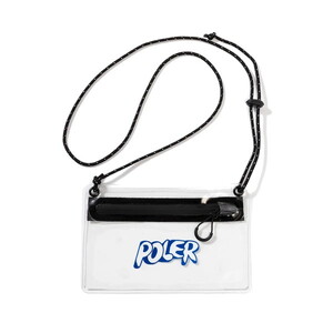 POLeR(ポーラー) HIGH&DRY PVC CLEAR MOBILE SACOCHE 251MCV0117-BLK