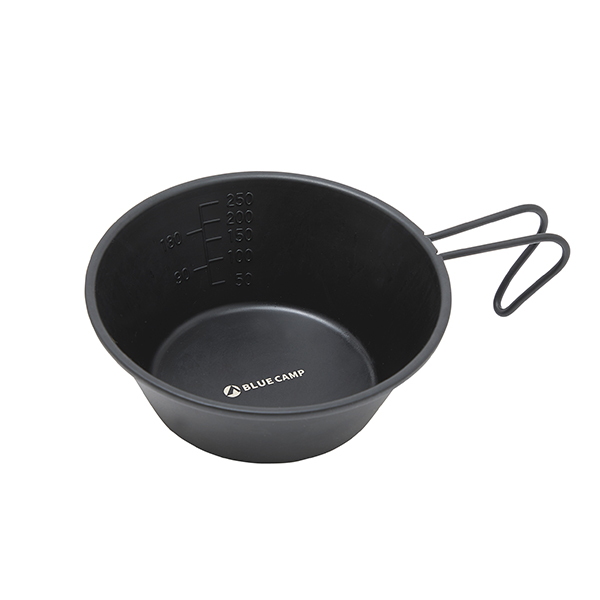 グランデックス(Grandex) BLUE CAMP シェラカップ 浅型黒 GDX2032 シェラカップ