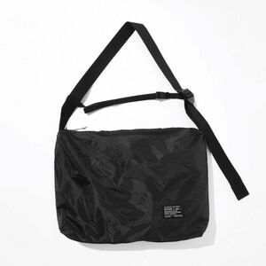 OverLab（オーバーラボ） ラージサコッシュバッグ OVPR-101-BK