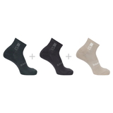SALOMON(サロモン) SOCKS EVERYDAY CREW 3-PACK LC2726300 ハイ･クルーソックス