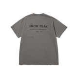 スノーピーク(snow peak) Garment Dyed T-Shirt TS-25AU01103013 半袖Tシャツ(メンズ)
