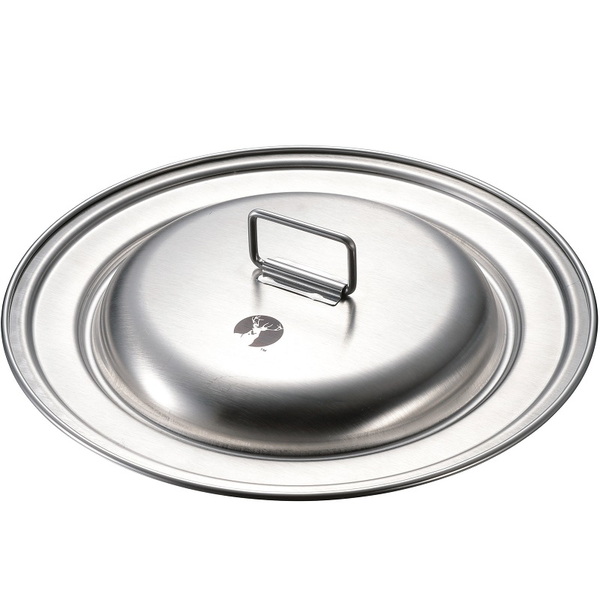 キャプテンスタッグ(CAPTAIN STAG) キャンピング雪平鍋 15･18cm用蓋 日本製(燕三条) UH-4211 鍋&ザル