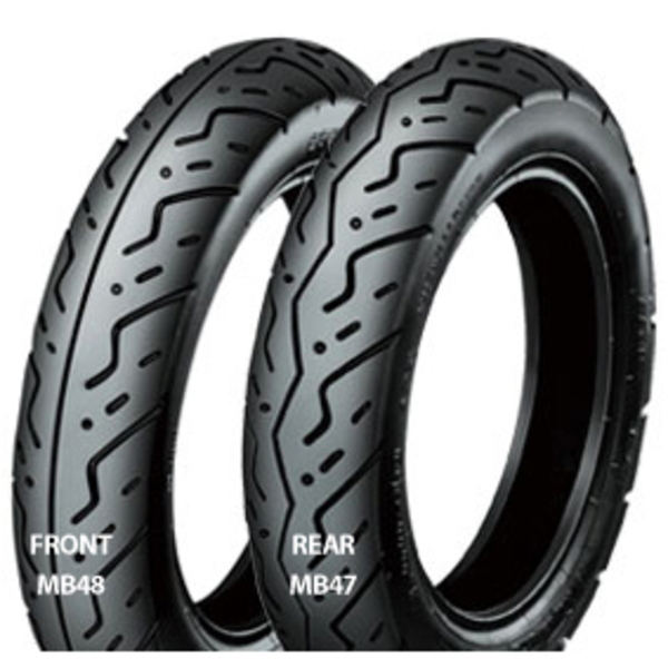 アイアールシー(iRC) タイヤ MB47 チューブレス 110/80-10 T/L 122404 アクセサリー