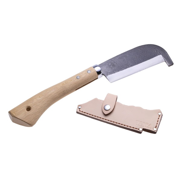 TEPPA(テッパ) 【数量限定】焚火鉈 弥彦 ヌメ革シリーズ 14040 鉈