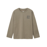 THE NORTH FACE(ザ･ノース･フェイス) ロングスリーブスモールスクエアロゴティー キッズ NTJ32357 長袖シャツ(ジュニア/キッズ/ベビー)