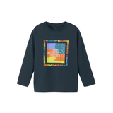 THE NORTH FACE(ザ･ノース･フェイス) ロングスリーブイーエスゲットモテッドティー キッズ NTJ82570 長袖シャツ(ジュニア/キッズ/ベビー)