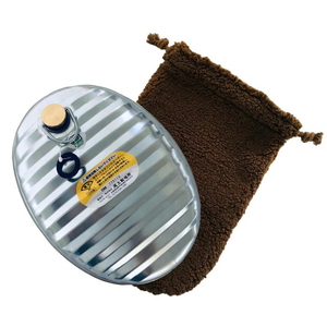 ONOE(尾上製作所) トタン湯たんぽ ブラウンカバー付 MY-7205