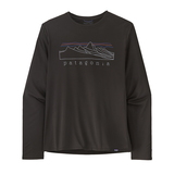 パタゴニア(patagonia) メンズ ロングスリーブ キャプリーン クール デイリー グラフィック シャツ 45190 長袖Tシャツ(メンズ)