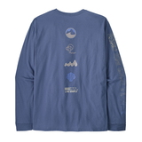 パタゴニア(patagonia) メンズ ロングスリーブ ロング ウェイ ラウンド オーガニック Tシャツ 37821 長袖Tシャツ(メンズ)
