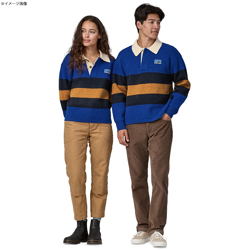 パタゴニア(patagonia) リサイクル ウールブレンド ラグビー セーター