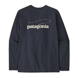 パタゴニア(patagonia) メンズ ロングスリーブ キャスティング ロゴ レスポンシビリティー 37819 長袖Tシャツ(メンズ)