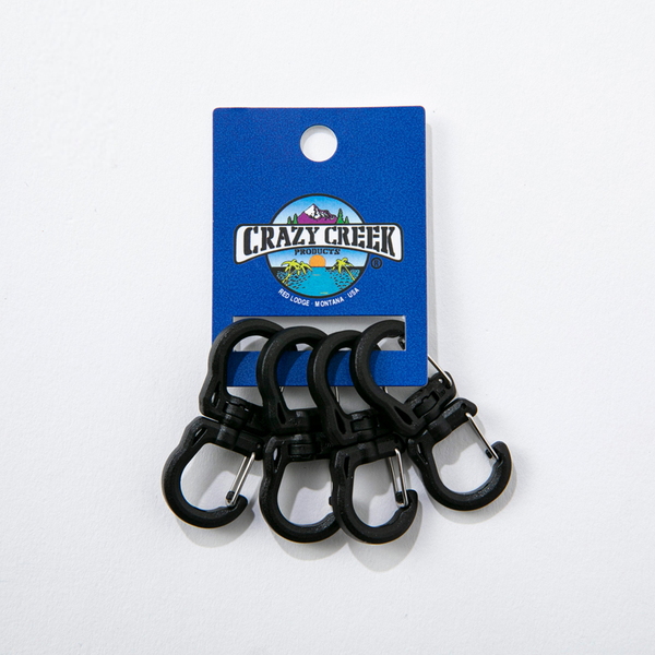 CRAZY CREEK(クレイジークリーク) W カラビナ S 4pcs 12598001001003 キーホルダー