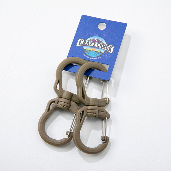 CRAZY CREEK(クレイジークリーク) W カラビナ M 2pcs 12598002057005 キーホルダー
