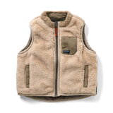 F.O.KIDS(エフ･オー･キッズ) リバーシブルボアベスト R403015 ベスト(ジュニア/キッズ/ベビー)