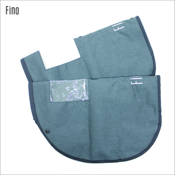 FINO(フィーノ) オールシーズン使えるハンドルカバー HD-01GR かご･バスケット