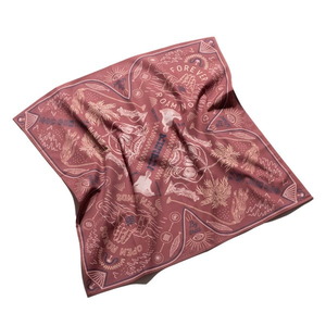 ロアーク リバイバル（ROARK REVIVAL） 「A.R.G」 TRIP BANDANA RAJ1150-RED