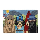 L.L.Bean(エルエルビーン) INDOR/OUTDOR VACATION RUG PDDL SPRTS DOG 522864 ラグ･マット
