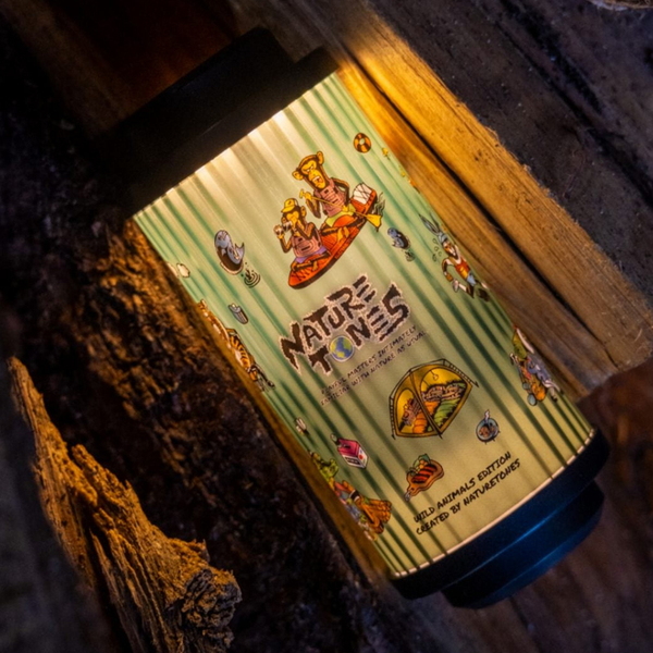 ネイチャートーンズ(NATURE TONES) (38灯 -MIYABI-)-WILD ANIMALS EDITION- 38WA-BKGR 液体燃料式