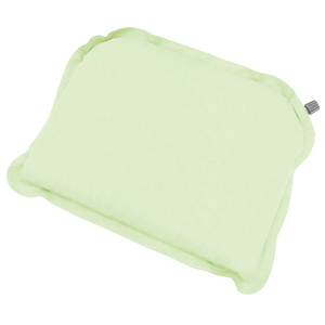 KAKURI（カクリ） パステルカラー インフレーターミニシート 座布団 グリーン 自動膨張 リバーシブル 収納袋付き 89244