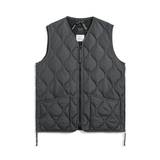 タイオン(TAION) ミリタリー Vネックジップ ダウンベスト TAION-001ZML-1 ダウン&中綿ベスト(メンズ)