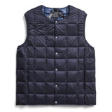 タイオン(TAION) クルーネックボタン インナーダウンベスト TAION-004 ダウン&中綿ベスト(メンズ)