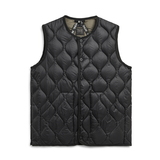 タイオン(TAION) ミリタリー クルーネックダウンベスト ソフトシェル TAION-004ALSBML-1 ダウン&中綿ベスト(メンズ)