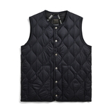 タイオン(TAION) ミリタリー クルーネックダウンベスト ソフトシェル TAION-004ALSBML-1 ダウン&中綿ベスト(メンズ)