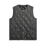 タイオン(TAION) ミリタリー クルーネックボタン ダウンベスト TAION-004B2ML-1 ダウン&中綿ベスト(メンズ)