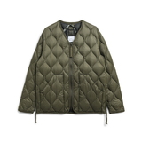 タイオン(TAION) ミリタリーVネックWジップダウンジャケット TAION-101ALSZML-1 ダウン･中綿ジャケット(メンズ)