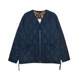 タイオン(TAION) ミリタリー Vネックジップ ダウンジャケット TAION-101ZML-1 ダウン･中綿ジャケット(メンズ)