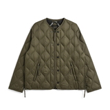 タイオン(TAION) ミリタリーM65ライナーWジップショートダウンジャケット-ソフトシェル TAION-M65LSZBML-1SH ダウン･中綿ジャケット(メンズ)