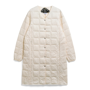 タイオン(TAION) Vネック ロングダウンベスト TAION-W001-LONG