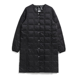 タイオン(TAION) ベーシック Vネックボタン ロングダウンジャケット TAION-W101-LONG 中綿･ダウンジャケット(レディース)