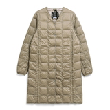 タイオン(TAION) ベーシック Vネックボタン ロングダウンジャケット TAION-W101-LONG 中綿･ダウンジャケット(レディース)